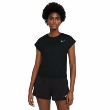Nike Court Dri-Fit Victory Dam T-shirt Black/White