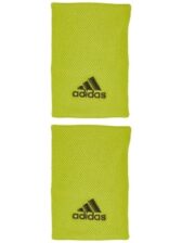 Adidas Tennis Wristband 2-Pack Large Shock Slime / Wild Pine