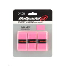 Bullpadel Comfort / Absorvent Padel Overgrip Pink 3-pack