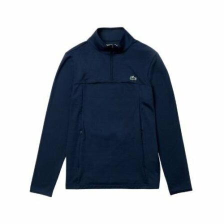 Lacoste Sport Zippered Sweatshirt Navy Blue