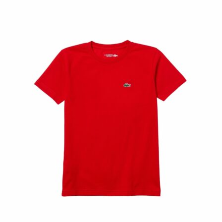 Lacoste-Sport-Breathable-Cotton-Blend-Junior-T-shirt-Red