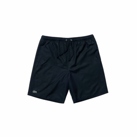 Lacoste-Sport-Solid-Diamond-Shorts-Black-Billede