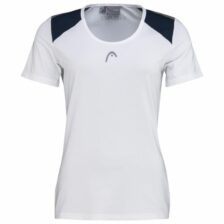 Head Club Tech T-shirt Dam White/Dress Blue