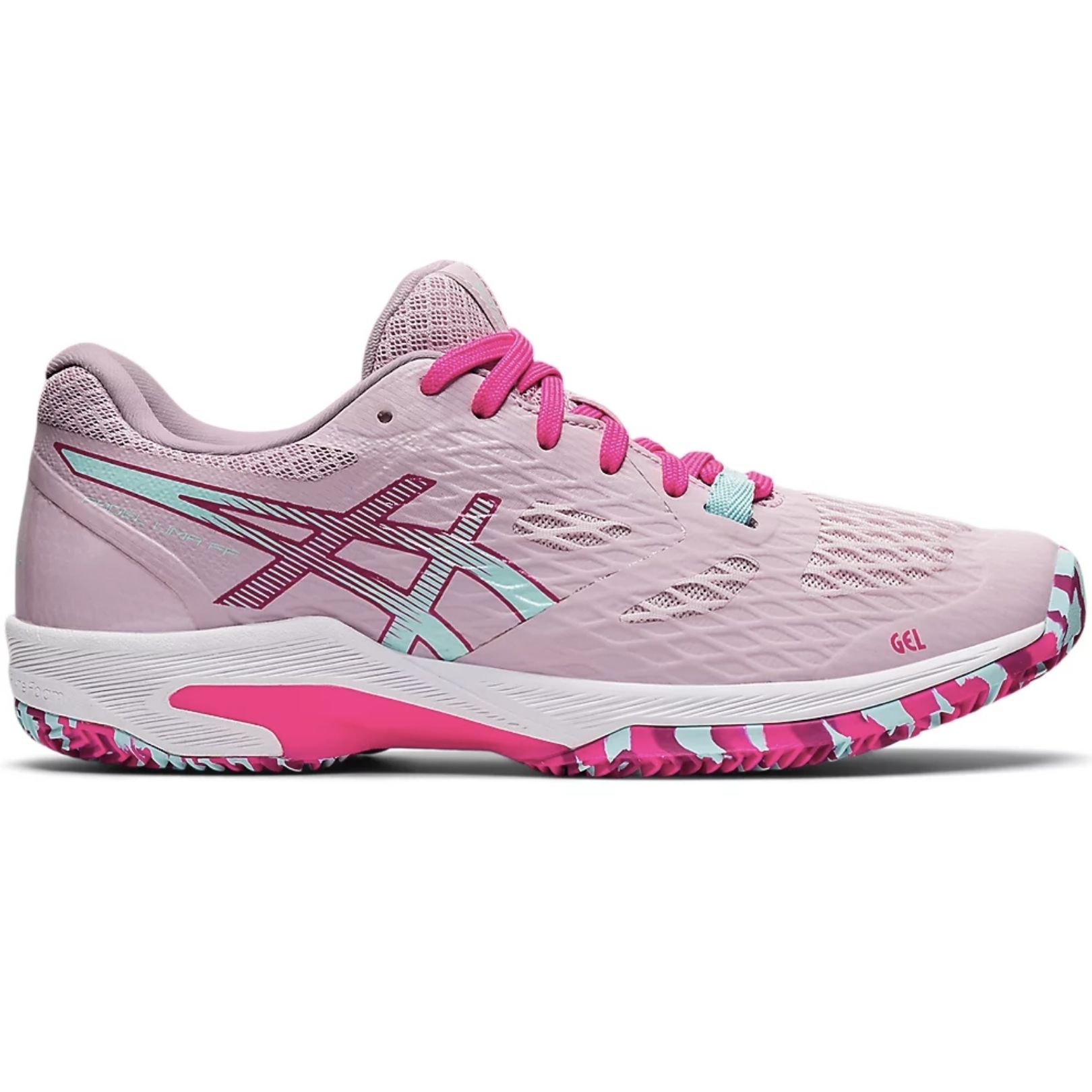 Asics Women Padel Lima Ff Barely Roseclear Blue Padelxpert