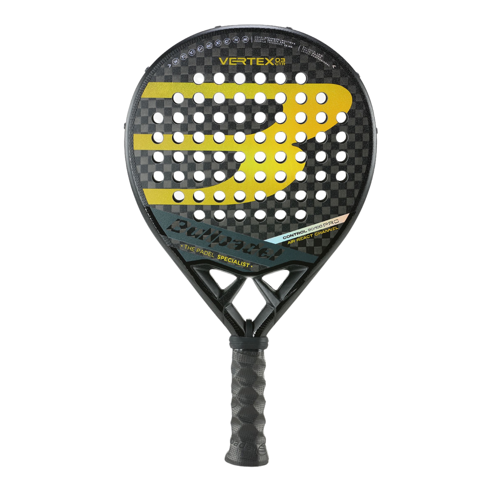Bullpadel Indigo CTR 23 Herren Padel Schläger - Mehrfarbig