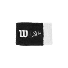 Wilson Bela Extra Wide Wristband Black/White