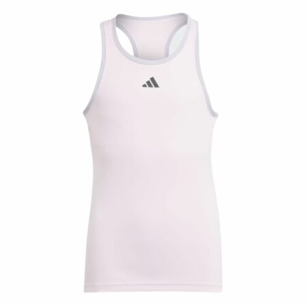 Adidas Girls Club Tank Top Clear Pink