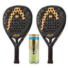 Head Padel Package Deal (Head Graphene 360+ Delta Gold + Head Padel Pro S+)