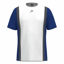 Head Club 25 Tech T-shirt Royal/White