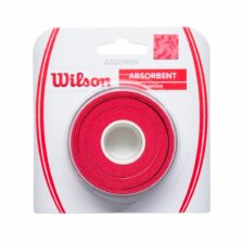 Wilson AbsorbX Overgrip 3-Pack Red