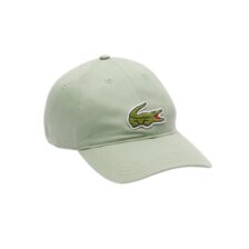 Lacoste Crocodile Badge Cotton Twill Cap Thyme