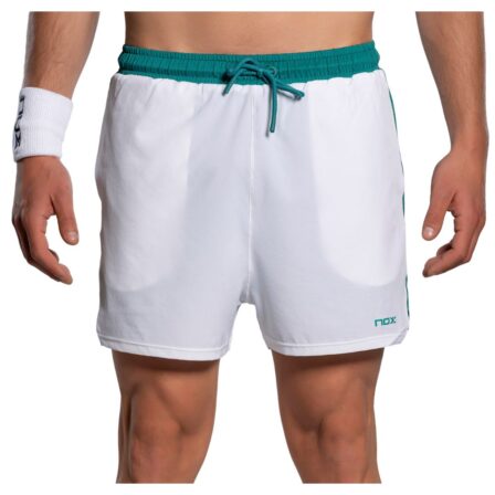 Nox Pro Shorts White/Ivy Green