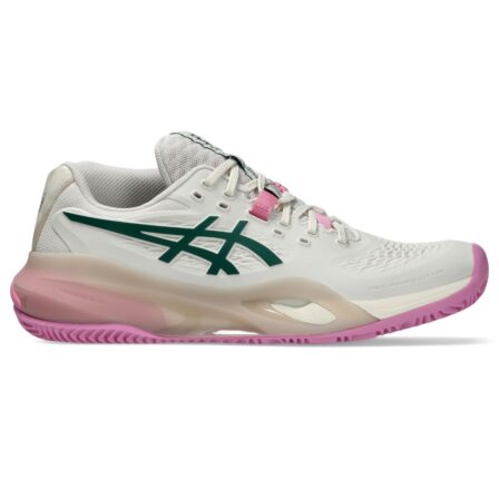 Asics Gel-Resolution X Padel Women Soft Oat/Jewel Green