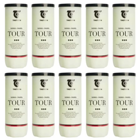 10x Tretorn Serie+ Padel Tour 3 pcs.