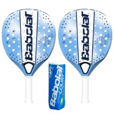 Babolat Padel Paket (2 x Babolat Stima Ice + Babolat Court Padel X3)