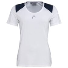 Head Club Tech T-shirt Dam White/Dress Blue